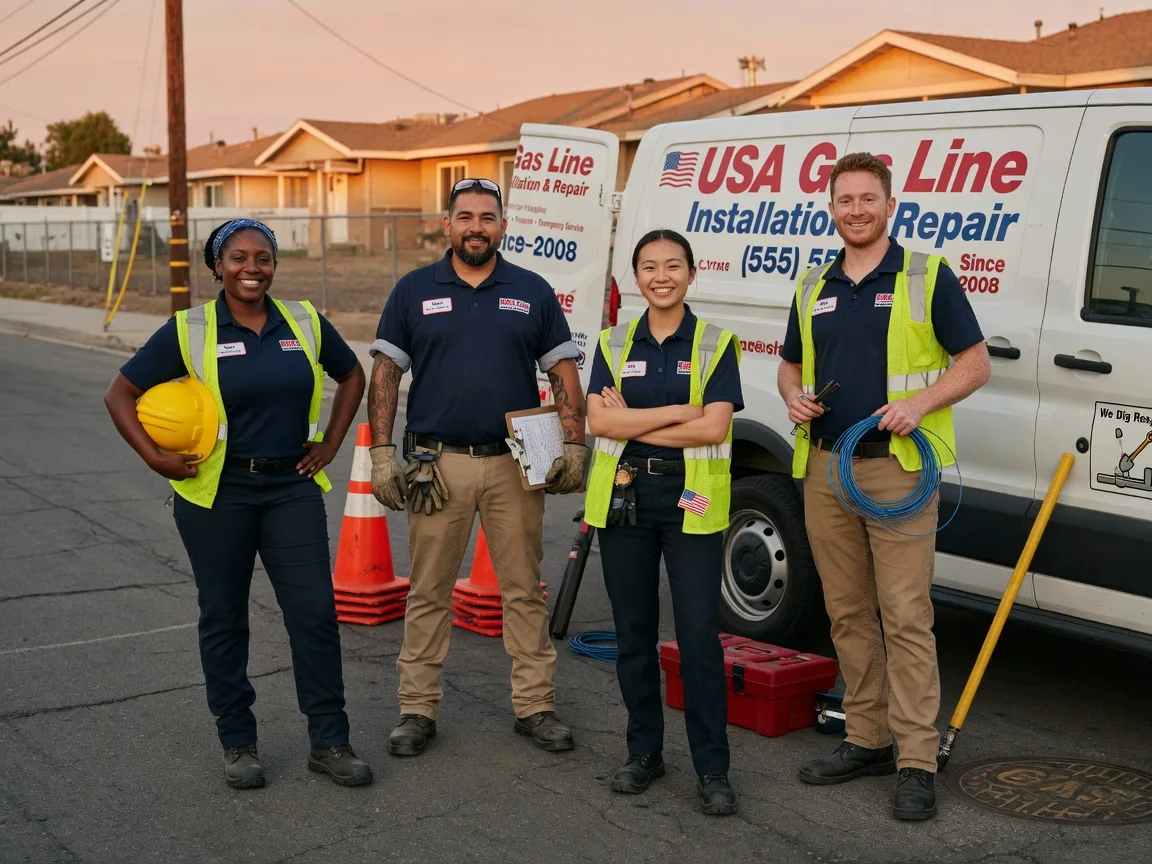 Gas Line Installation company in Brice, OH